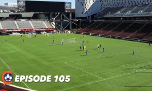 NKU's Stu Riddle Gets Ready for FC Cincinnati Friendly
