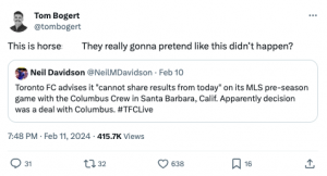 MLS Insider Tom Bogert Tweet